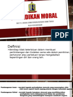 Pendidikan Moral Tingkatan 5