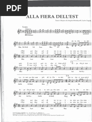 Branduardi Alla Fiera Dellest