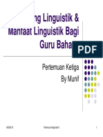 Download Cabang Linguistik Dan Manfaatnya Bagi Pengajar Bahasa by Azrul Mallombassang SN313573503 doc pdf