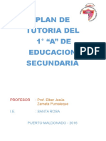 Plan Tutoria 1° A