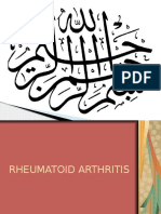 Rheumatoid Arthritis Rheuma Presentation