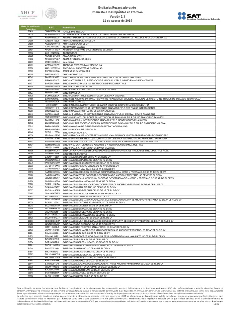 Image Result For Rfc Bancomer Bbalj E