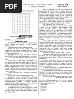 Simulado 22 - (Port. 3ª Série E.M - Blog Do Prof. Warles)