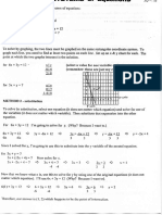 Solving Systems of Equations