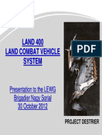 LAND 400 Land Combat Vehicle System