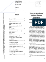 PIMENTA, Saberes Pedagógicos e Atividade Docente - Identidaed e Saberes PDF