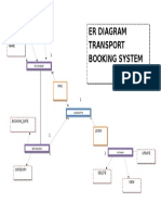 Er Diagram Transport Booking System: ID No - Matric