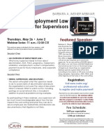 2016 Employment Law Flyer
