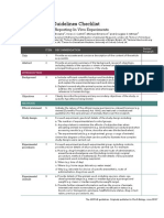 NC3Rs ARRIVE Guidelines Checklist (Fillable) PDF