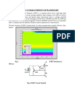 Study of V-I Charactristics of Planer Igbt: Fig.1 IGBT Structure in Silvaco