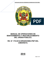 Manual de Operaciones de Mantenimiento y Restablecimiento de Orden Público-2016