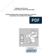 Horton Thermal Switch Installation Instructions