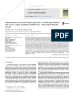 Fluid Phase Equilibria: Hu-Sheng Hu, Yu-Long Wu, Ming-De Yang