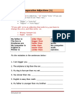 Comparative Adjectives 1