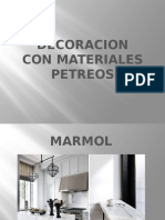 Decoracion Con Materiales Petreos