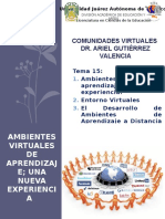 Comunidades Virtuales Tema 15