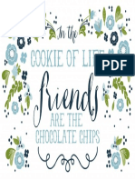 Cookie Printable