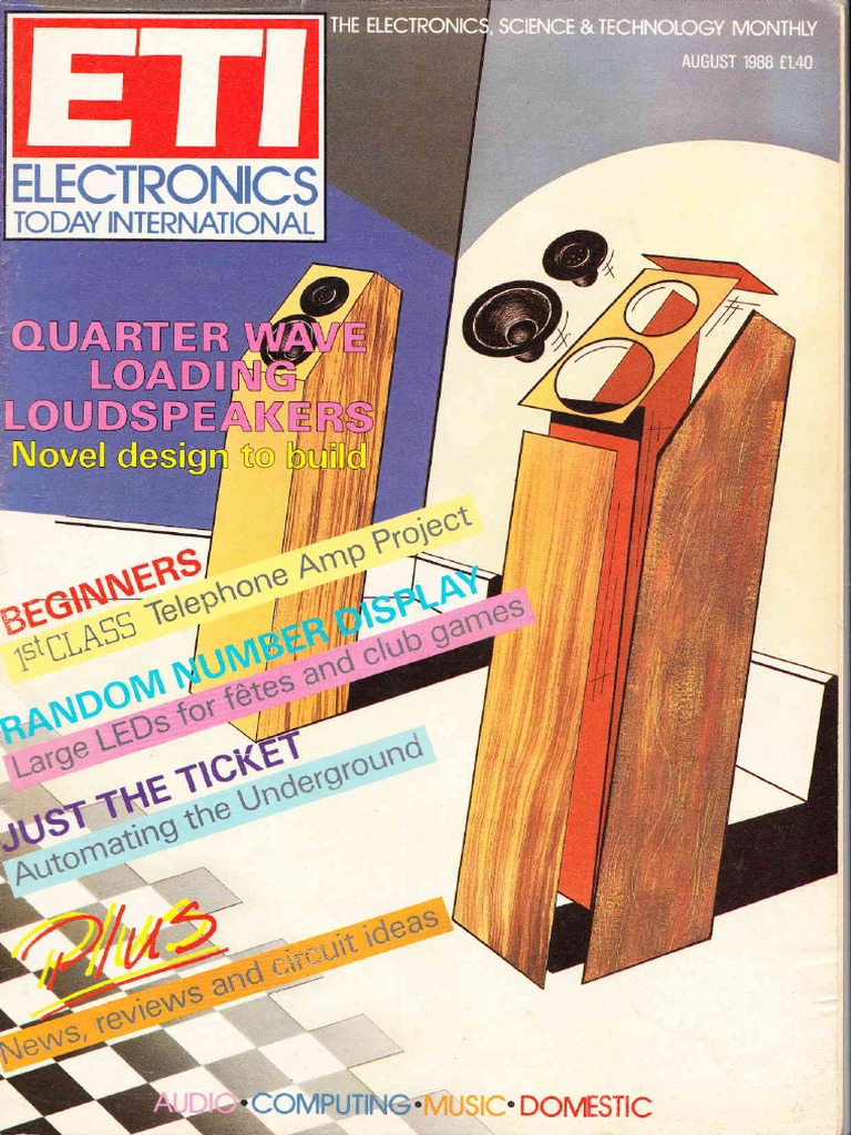 Electronics Today International August 1988 | PDF | Printed Circuit ...