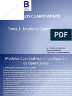 TEMA 1 Modelos Cuantitativos