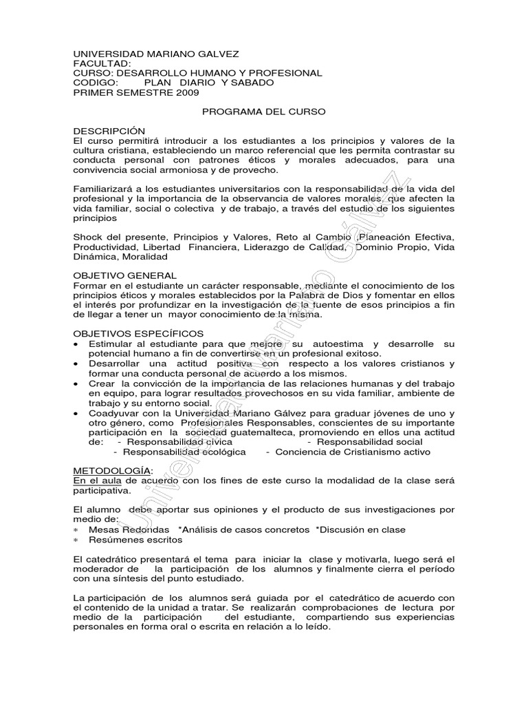 Desarrollo Humano y Profesional PDF | PDF | Conocimiento | Sociedad