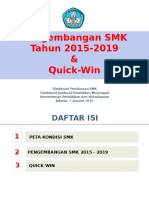 Pengembangan SMK 2015 2019 Dan Quick Wins