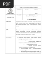 Download SPO Pengawasan Selama Anestesi by UJI SN313624401 doc pdf