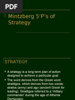 Download Mintzbergs 5 Ps of Strategy by shweta_46664 SN31362605 doc pdf