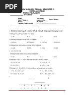 Soal Uts Matematika Kelas 4 Semester 2