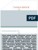 Tanda - Tanda Shock