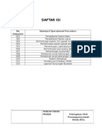 Daftar Isi Sop SMF THT