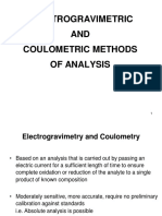 Electrogravimetry and Coulometry