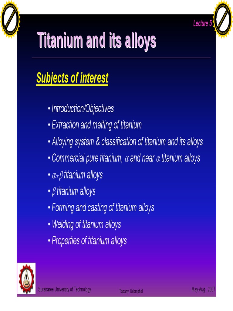 Titanium Alloys PDF Heat Treating Titanium