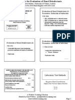 Methods For The Evaluation of Hand Disinfectants