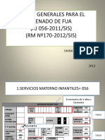 Pautas Generales para El Llenado de Fua