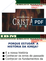 História Da Igreja I Aula1