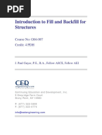 An Intro To Fill and Backfill For Structures