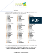 Alapértékek És Prioritások PDF