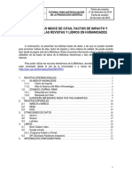 Cómo Buscar Indice de Citas, Factor de Impacto PDF
