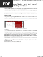 How to Configure PfBlocker - An IP Block List and Country Block Package for PfSense