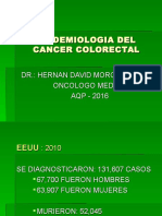 Epidemiologia Del Cancer Colorectal