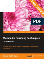 Moodle 3.x Teaching Techniques - Third Edition - Sample Chapter