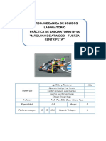 Lab 5 Maquina de Atwood - Fuerza Centripeta PDF
