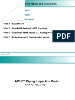 API 570 Part 1 Pipe Components