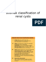 Bosniak Classification of Renal Cysts