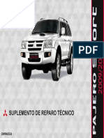 Menu Pajero Sport