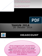 Pengukuhan Headcount PPD PT 2014