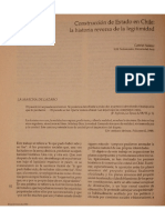 El Origen Del Estado Chileno Por GABRIEL SALAZAR