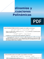 Polinomios y Ecuaciones Polinómicas