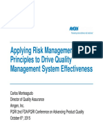 03 Monteagudo How Quality Risk Management Can Enable a More Effective Pharmaceutical Quality Final