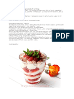 Strawberry Tiramisu Ingredients-5 Servings